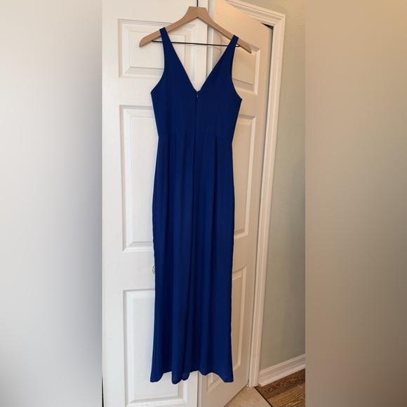 Amanda uprichard blue Lamar jumpsuit - Picture 9 of 11